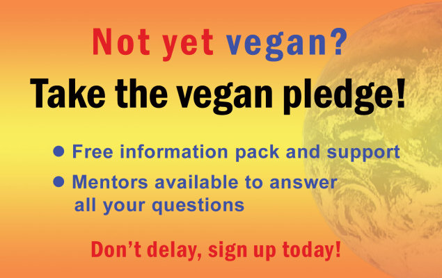 The Vegan Society Pledge