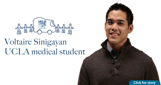 Medical student Voltaire Sinigayan