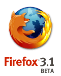 Firefox 3.1 Beta logo