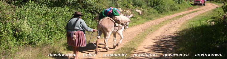 Woman on the way to market in Bolivia