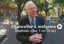 Chancellor's welcome video