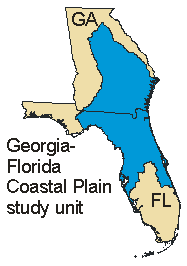 Georgia-Florida Coastal Plain study area