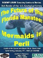 Flyer cover - The Future of the Florida Manatee: Mermaids in Peril