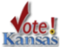 Open Vote Kansas website to view voter information