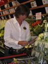 First Lady Lori Otter shops for local products as part of Idaho Preferred® Month press event