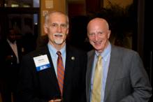 Dr. Ice and Dr. Pierson at faculty reception