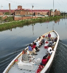 Touring the Augusta Canal by boat