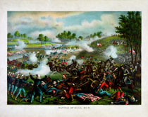 Civil War: Battle Scene from The First Battle of Manassas