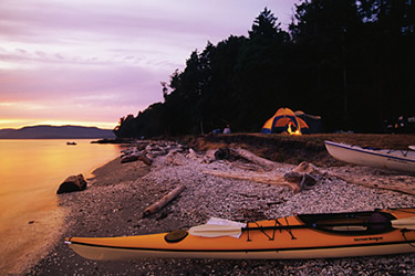 Photo: Kayak on beach