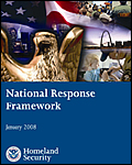 Photo of National Response Plan (NRP) cover