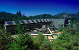 Geothermal Power Plant at The Geysers.  Photo Credit: Calpine