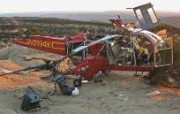 In December 2005, an Aerospatiale Alouette III landing at Escalante National Monument in Utah suffered ground resonance that tore the helicopter apart in four seconds. All aboard survived.