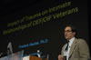 Frederick Sautter, Ph.D., Director of the Family Mental Health Program at the New Orleans VA Medical Center, spoke about his work with couple’s therapy and PTSD