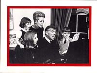 Bernstein Family at the Piano