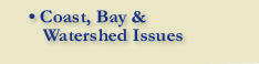 Coast, Bay and Watershed Issues