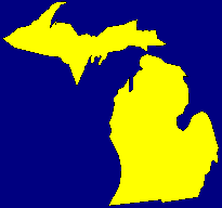 Image of the state of Michigan