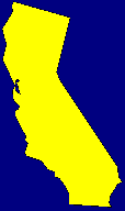 Image of the state of California