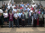 Photo of participants at the IFOAM conference on biodiversity