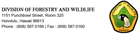 Hawaii Division of Forestry and Wildlife