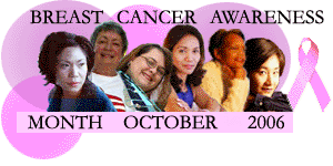 Breast Cancer Awareness Month - October, 2006