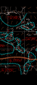 [Day 1 QPF for the Gulf of Mexico and Western Caribbean]