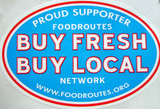 Buy Fresh Buy Local Proud Supporter Bumper Sticker