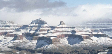 snow scene from Mather Point