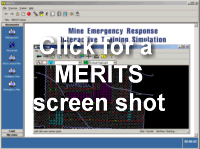Mine Emergency Response Interactive Training Simulation (MERITS) screen shot
