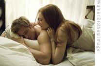 Brad Pitt and Cate Blanchett in scene from The Curious Case of Benjamin Button