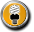 Light Bulb Icon for Power and Energy in the Home