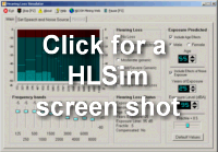Hearing Loss Simulator (HLSim) screen shot