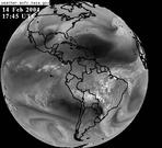 GOES East Full Disk Water Vapor