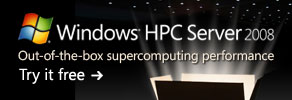 Get a 180-day trial of the latest version of Windows HPC Server 2008