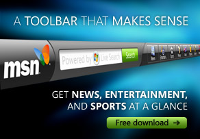 Download the new MSN Toolbar for free