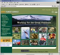 Link to Forest Service Jobs website.