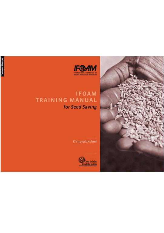 IFOAM Training Manual for Seed Saving - CD