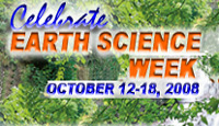 Celebrate Earth Science Week, October 12-18. 