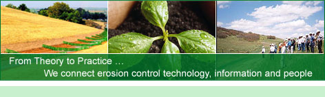From Theory to Practice...We  connect erosion control technology, information and people.
