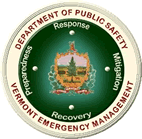 Vermont Emergency Management Home Page - Telephone 802-244-8721