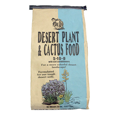 Dr. Q's Desert Plant & Cactus Food 5-10-9 (20 Lbs)