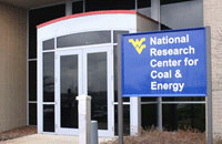 Sign at entrance of NRCCE Building