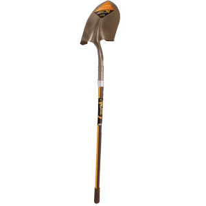 Ames Viper Round Point Shovel w/ Fiberglass Handle