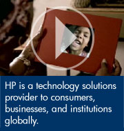HP is a technology solutions provider to consumers, businesses, and institutions globally.