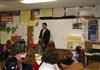 Congressman Chandler speaking to students at Bourbon Central Elementary School on March 20, 2008