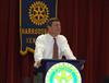 Congressman Chandler speaking to the Harrodsburg Rotary Club August 13, 2008