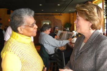 Tsongas holds her Congress on Your Corner program in Ayer