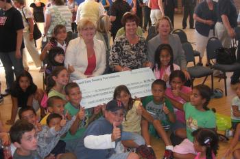Tsongas presents more than $2.7 million in federal funding to Community Temwork, Inc. to expand early childhood reading in Lowell