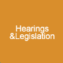 Hearings & Legislation