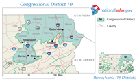 District Map, Click for a larger version