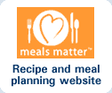 Recipe and meal planning website: Meals Matter
